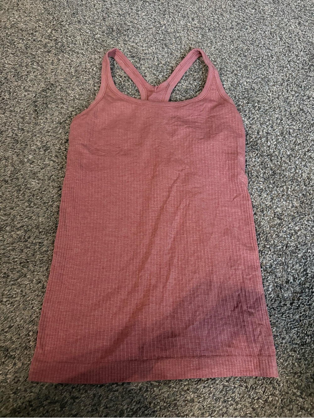 Lululemon Racerback Tank Top - Dusty Rose